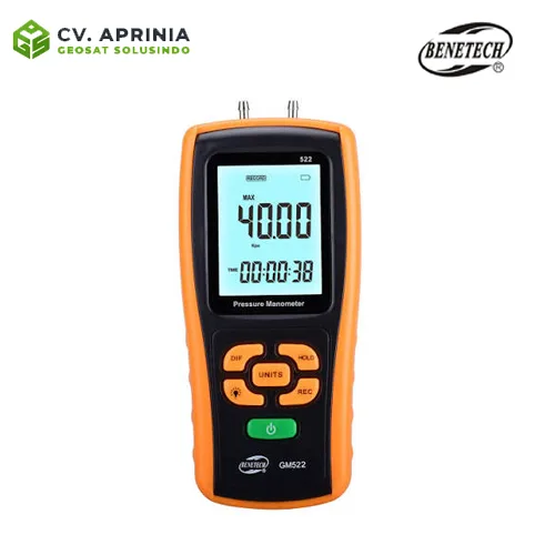 BENETECH GM522 Pressure Manometer