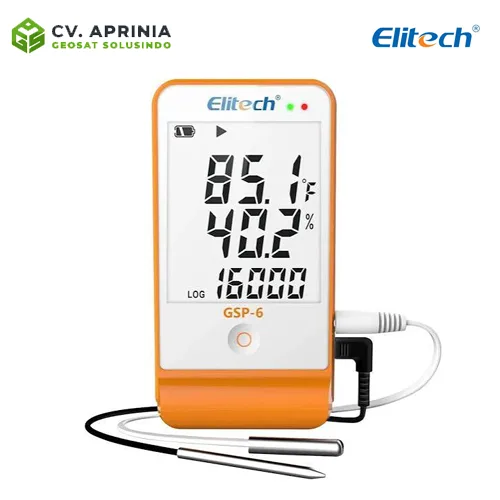 Elitech GSP-6 Temperature & Humidity Data Logger