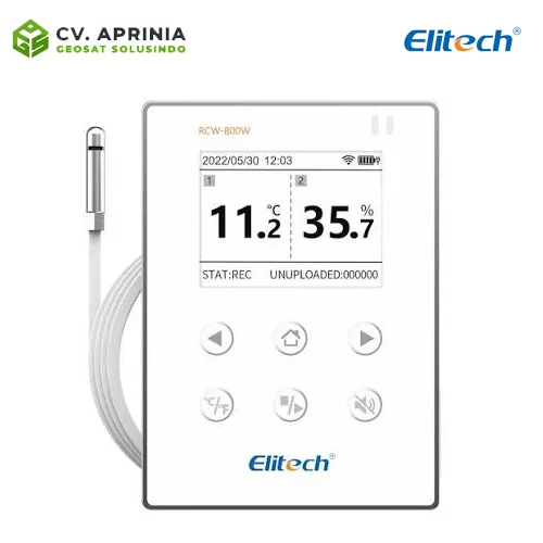 Elitech RCW-800W Wireless Temperature & Humidity Data Logger