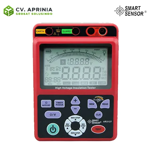 SMART SENSOR AR3127 High Voltage Insulation Tester